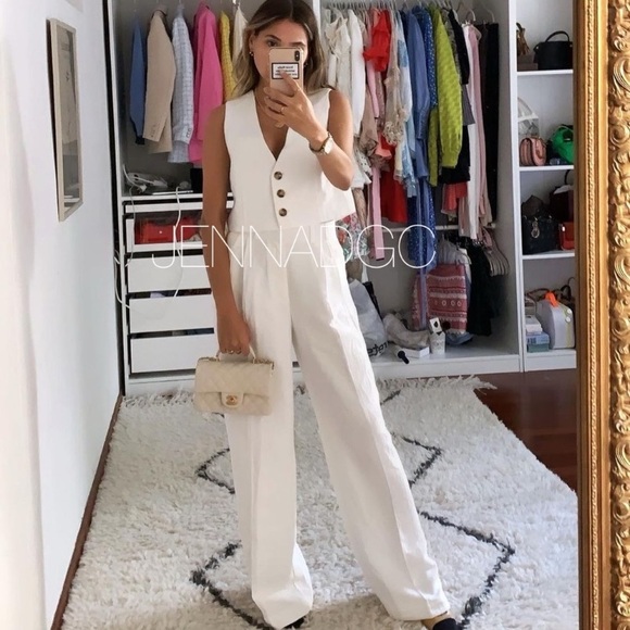 NWT Zara linen blend vest - Picture 7 of 14